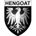 Pegatinas escudo de armas de Hengoat adhesivo de la etiqueta engomada