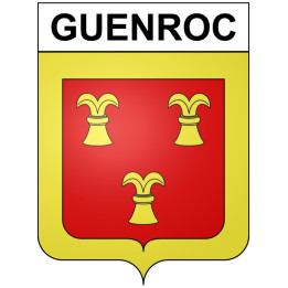 Guenroc Sticker wappen, gelsenkirchen, augsburg, klebender aufkleber