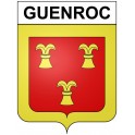 Guenroc 22 ville Stickers blason autocollant adhésif