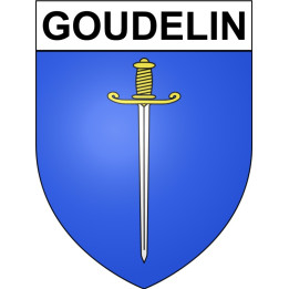 Stickers coat of arms Goudelin adhesive sticker