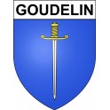 Stickers coat of arms Goudelin adhesive sticker