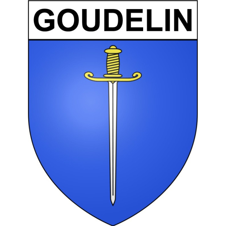 Stickers coat of arms Goudelin adhesive sticker
