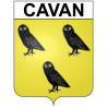 Cavan Sticker wappen, gelsenkirchen, augsburg, klebender aufkleber