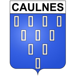 Caulnes Sticker wappen, gelsenkirchen, augsburg, klebender aufkleber