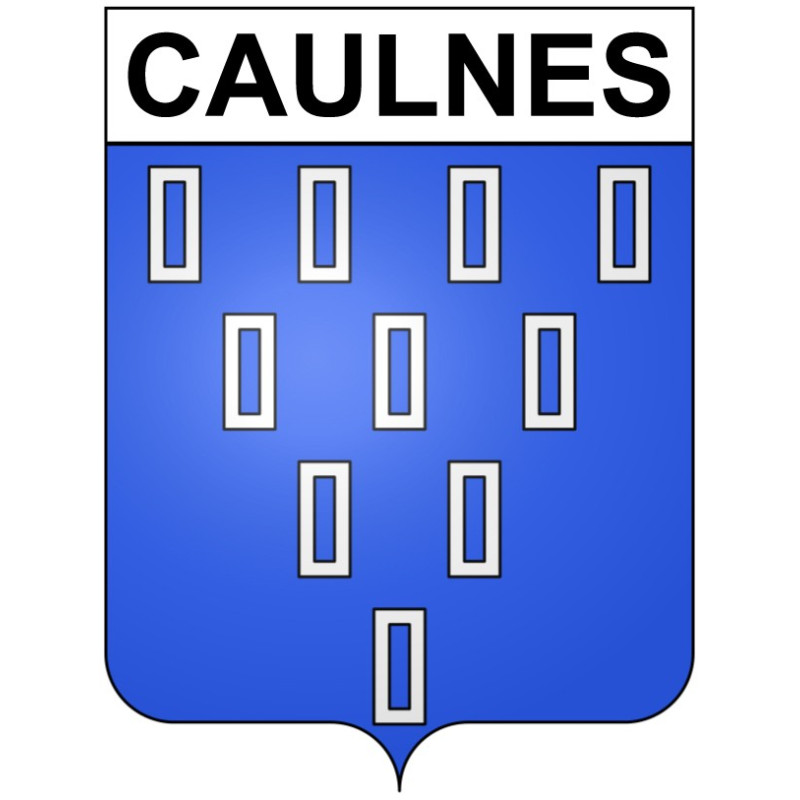 Stickers coat of arms Caulnes adhesive sticker