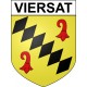 Stickers coat of arms Viersat adhesive sticker