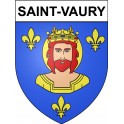 Saint-Vaury Sticker wappen, gelsenkirchen, augsburg, klebender aufkleber