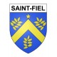 Stickers coat of arms Saint-Fiel adhesive sticker