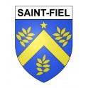 Saint-Fiel 23 ville Stickers blason autocollant adhésif