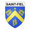 Stickers coat of arms Saint-Fiel adhesive sticker