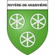 Royère-de-Vassivière Sticker wappen, gelsenkirchen, augsburg, klebender aufkleber