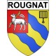 Stickers coat of arms Rougnat adhesive sticker