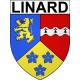 Stickers coat of arms Linard adhesive sticker