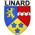 Linard 23 ville Stickers blason autocollant adhésif