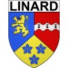 Stickers coat of arms Linard adhesive sticker