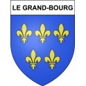 Le Grand-Bourg 23 ville Stickers blason autocollant adhésif