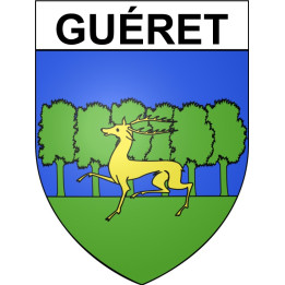 Guéret 23 ville Stickers blason autocollant adhésif
