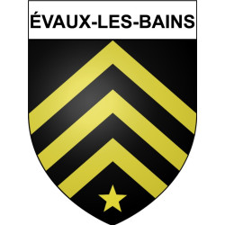 Adesivi stemma évaux-les-Bains adesivo