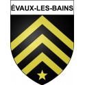 évaux-les-Bains 23 ville Stickers blason autocollant adhésif