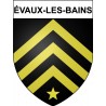 Pegatinas escudo de armas de évaux-les-Bains adhesivo de la etiqueta engomada