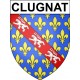 Stickers coat of arms Clugnat adhesive sticker