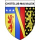 Adesivi stemma Châtelus-Malvaleix adesivo