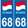 64 Lons placa etiqueta de registro de la ciudad