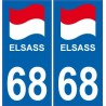 64 Lons sticker plate registration city