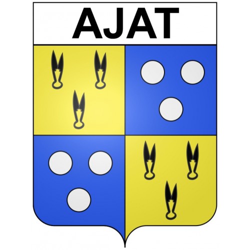 Adesivi stemma Ahun adesivo
