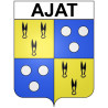 Ahun Sticker wappen, gelsenkirchen, augsburg, klebender aufkleber