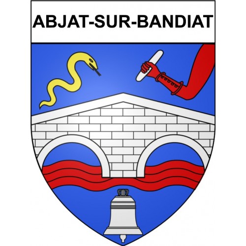 Pegatinas escudo de armas de Ajat adhesivo de la etiqueta engomada