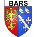 Bars Sticker wappen, gelsenkirchen, augsburg, klebender aufkleber