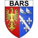 Pegatinas escudo de armas de Bars adhesivo de la etiqueta engomada