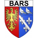 Pegatinas escudo de armas de Bars adhesivo de la etiqueta engomada