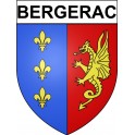 Stickers coat of arms Bergerac adhesive sticker
