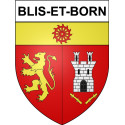 Blis-et-Born 24 ville Stickers blason autocollant adhésif