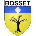 Bosset 24 ville Stickers blason autocollant adhésif