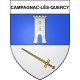 Campagnac-lès-Quercy 24 ville Stickers blason autocollant adhésif