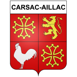 Pegatinas escudo de armas de Ajat adhesivo de la etiqueta engomada