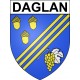 Daglan 24 ville Stickers blason autocollant adhésif