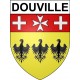 Douville 24 ville Stickers blason autocollant adhésif