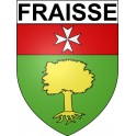 Fraisse 24 ville Stickers blason autocollant adhésif