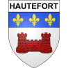 Hautefort 24 ville Stickers blason autocollant adhésif