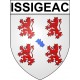 Issigeac 24 ville Stickers blason autocollant adhésif