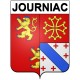Journiac 24 ville Stickers blason autocollant adhésif