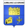 Jumilhac-le-Grand 24 ville Stickers blason autocollant adhésif