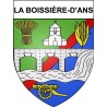La Boissière-d'Ans 24 ville Stickers blason autocollant adhésif