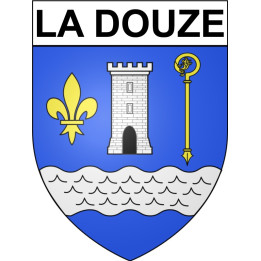 La Douze 24 ville Stickers blason autocollant adhésif