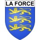 La Force 24 ville Stickers blason autocollant adhésif