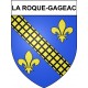 La Roque-Gageac 24 ville Stickers blason autocollant adhésif